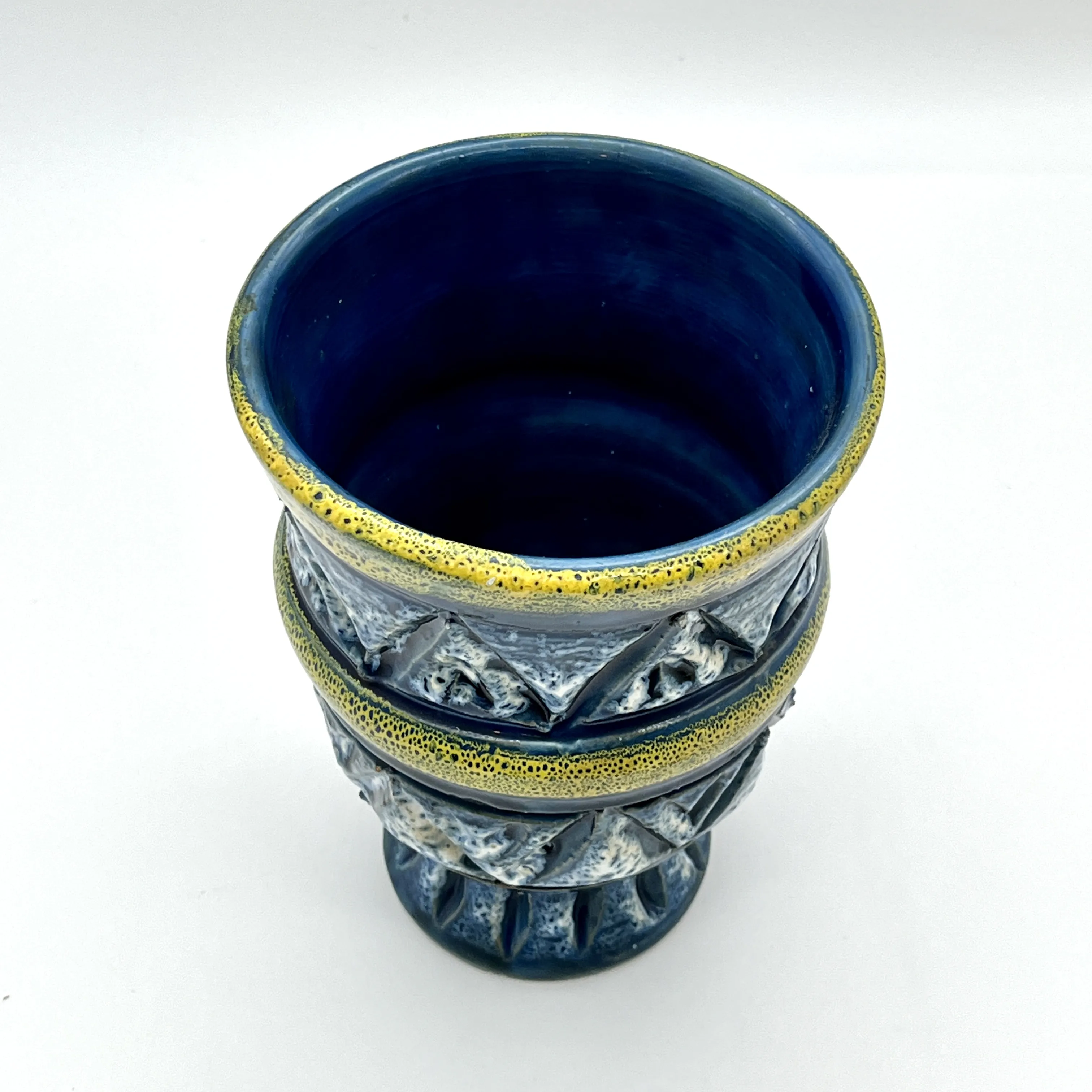 1970s Midcentury Italian Sgrafitto Vase 4 1970s Midcentury Italian Sgrafitto Vase