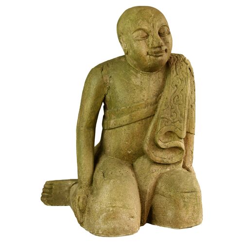 20" Chinese Monk, Verde 1 20" Chinese Monk, Verde