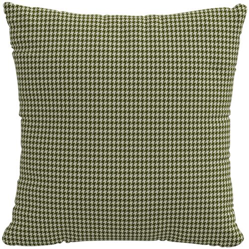 Henry Pillow, Houndstooth Avocado 1 Henry Pillow, Houndstooth Avocado