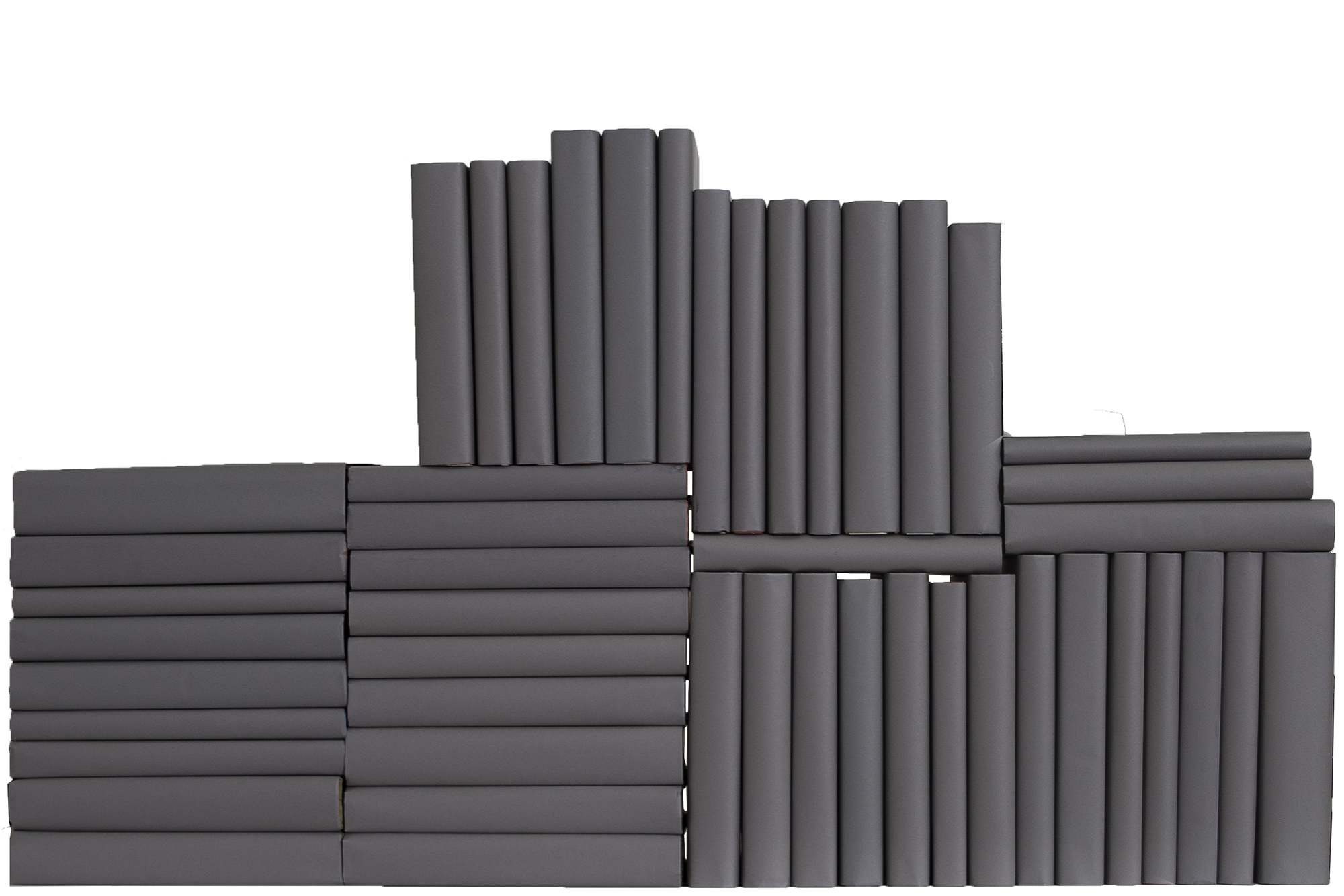 Set of 50 Decorative Book Wall, Slate 1 Set of 50 Decorative Book Wall, Slate