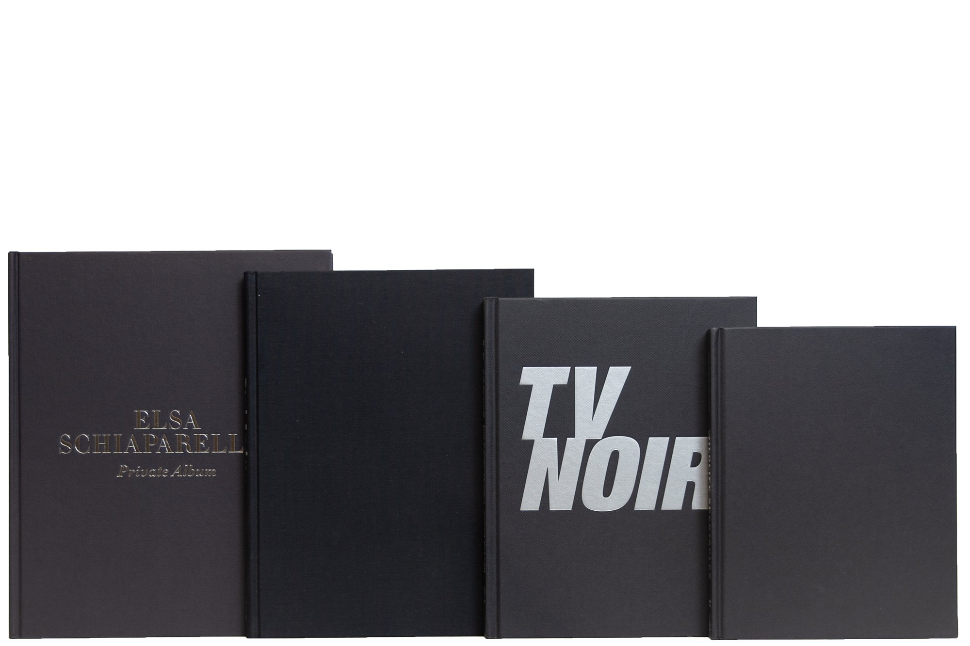Set of 4 Modern Coffee Book Stack, Onyx/Silver 4 Set of 4 Modern Coffee Book Stack, Onyx/Silver