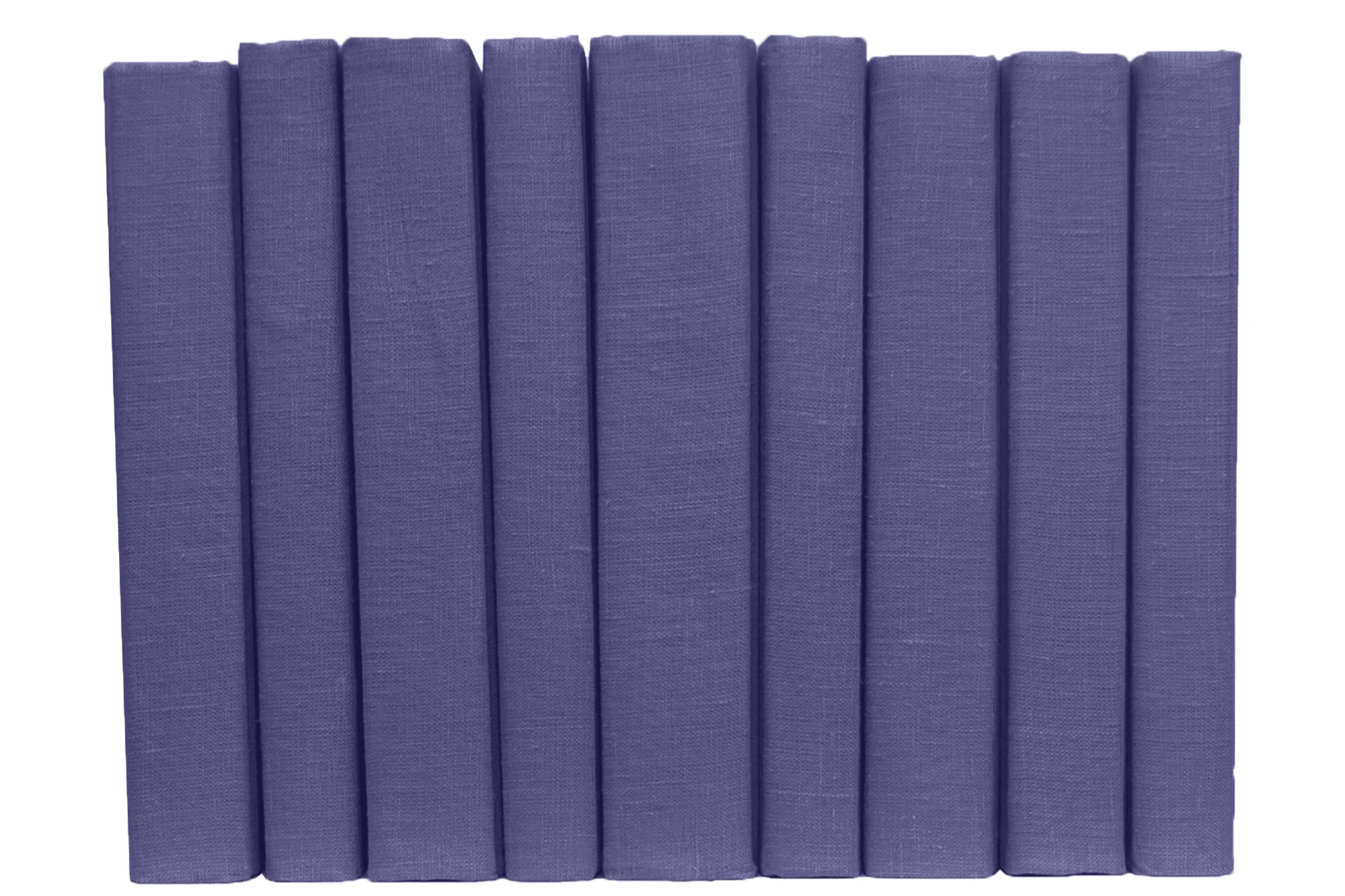 1-Foot Modern Linen Book Bundle, Dark Very Peri 3 1-Foot Modern Linen Book Bundle, Dark Very Peri