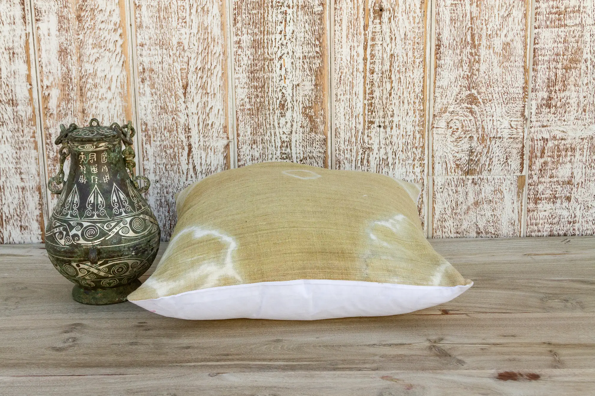 Eindra Indian Olive Organic Silk Pillow 6 Eindra Indian Olive Organic Silk Pillow