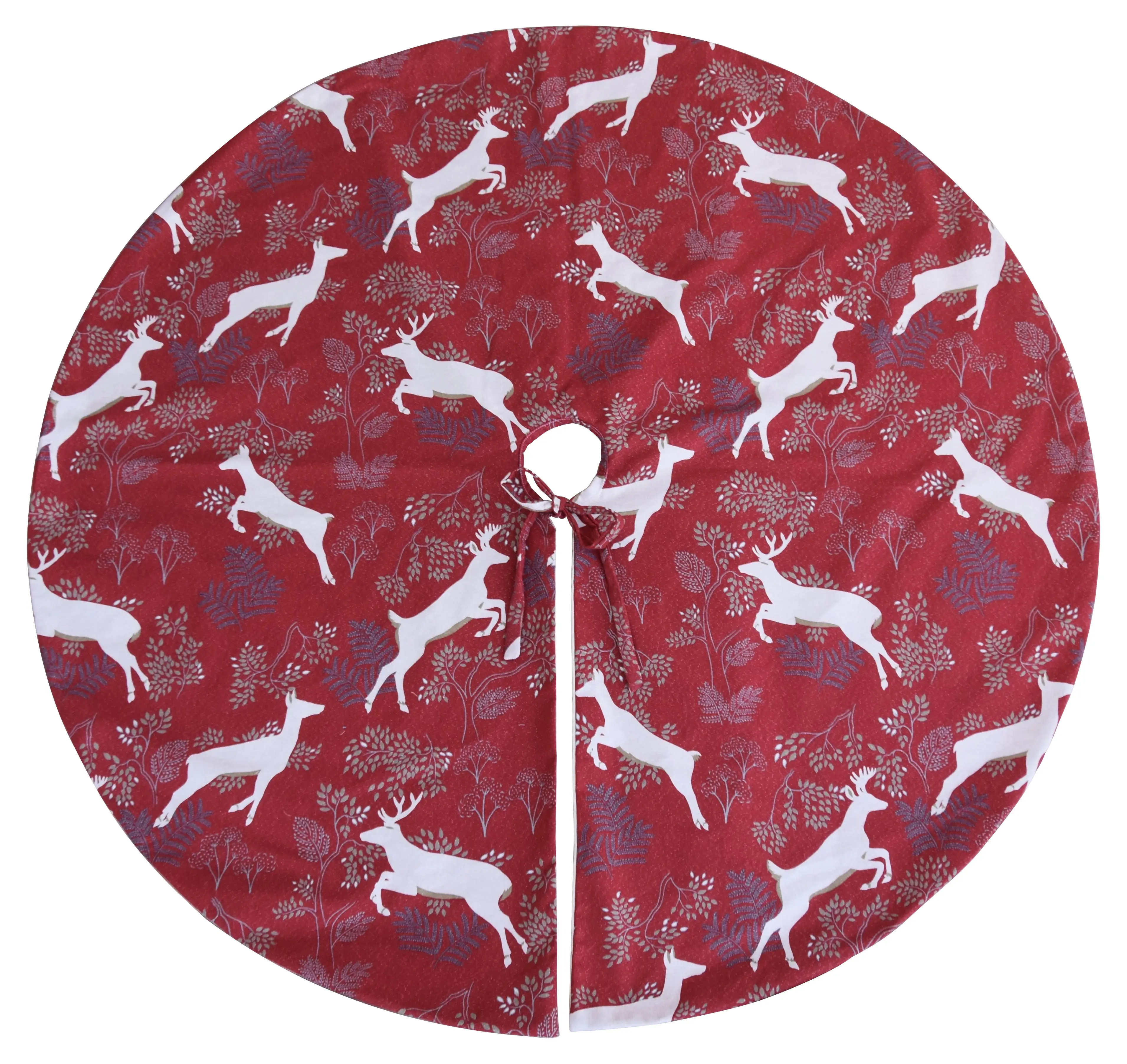 53" Leaping Deer Tree Skirt