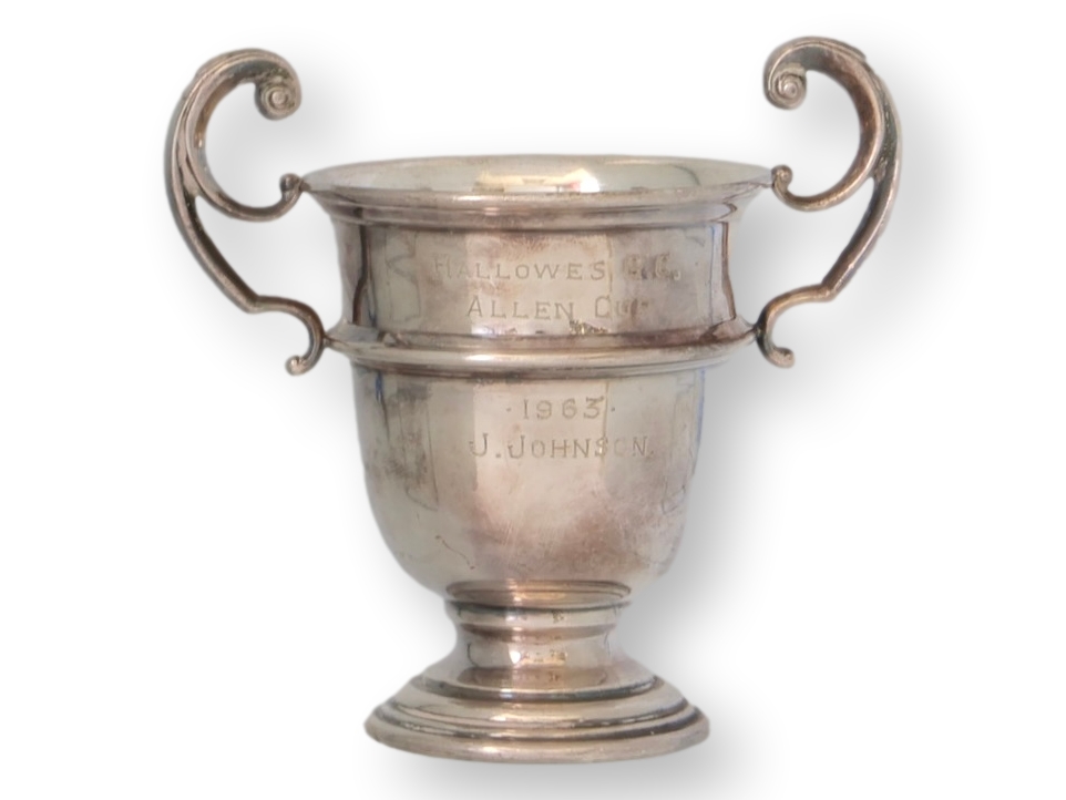 1963 English Silver-Plate Golf Trophy 1 1963 English Silver-Plate Golf Trophy