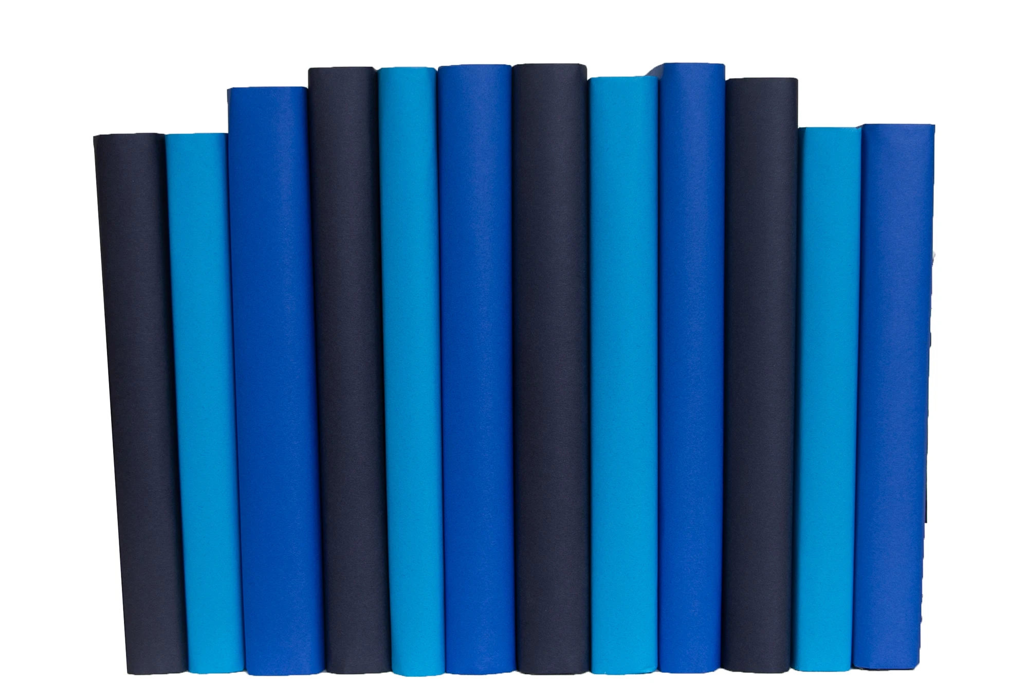 1-Foot Paper Wrapped Decorative Book Bundle, Denim 1 1-Foot Paper Wrapped Decorative Book Bundle, Denim