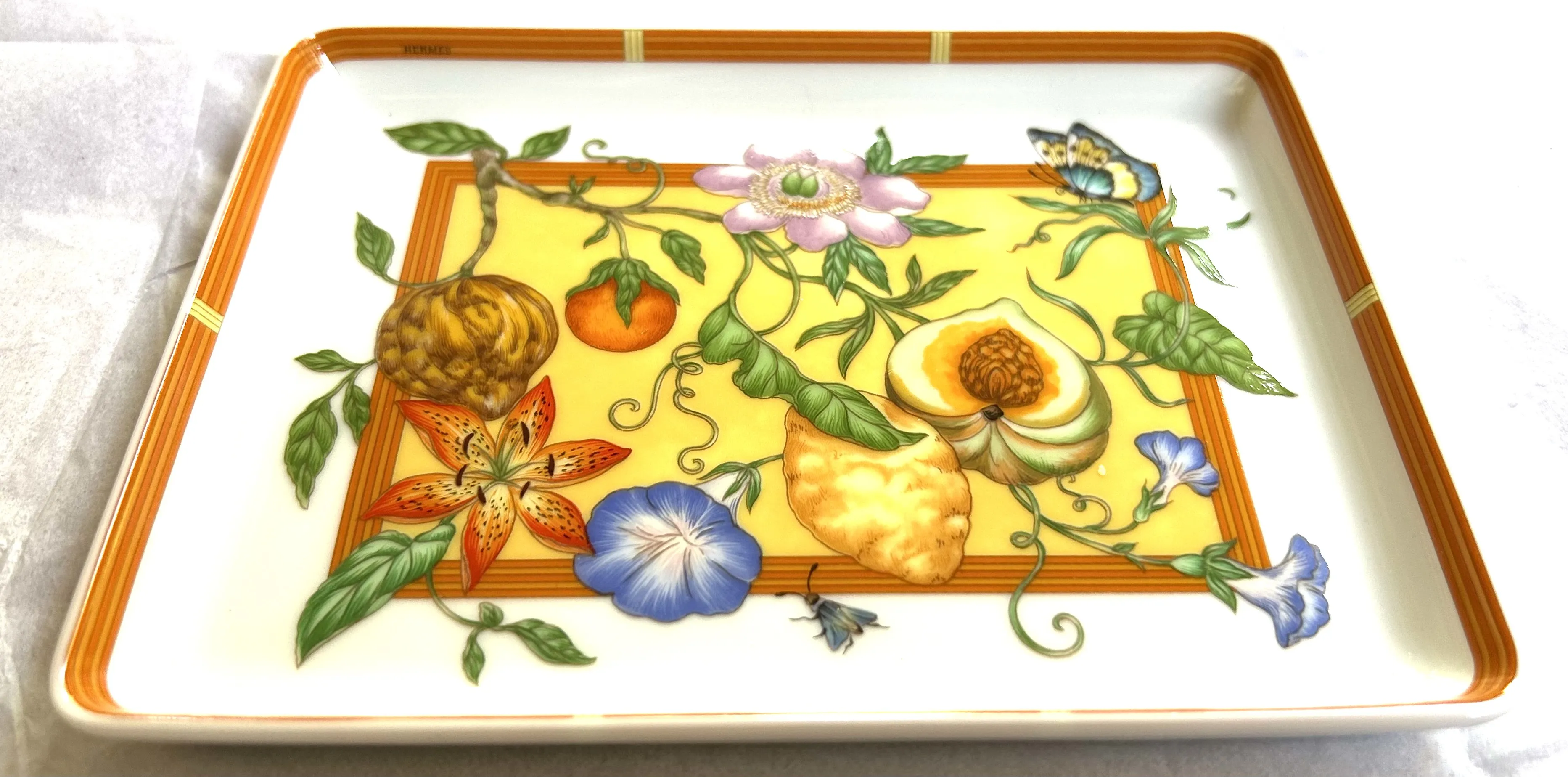 Herm???????????s French Porcelain Siesta Tray 5 Herm???????????s French Porcelain Siesta Tray