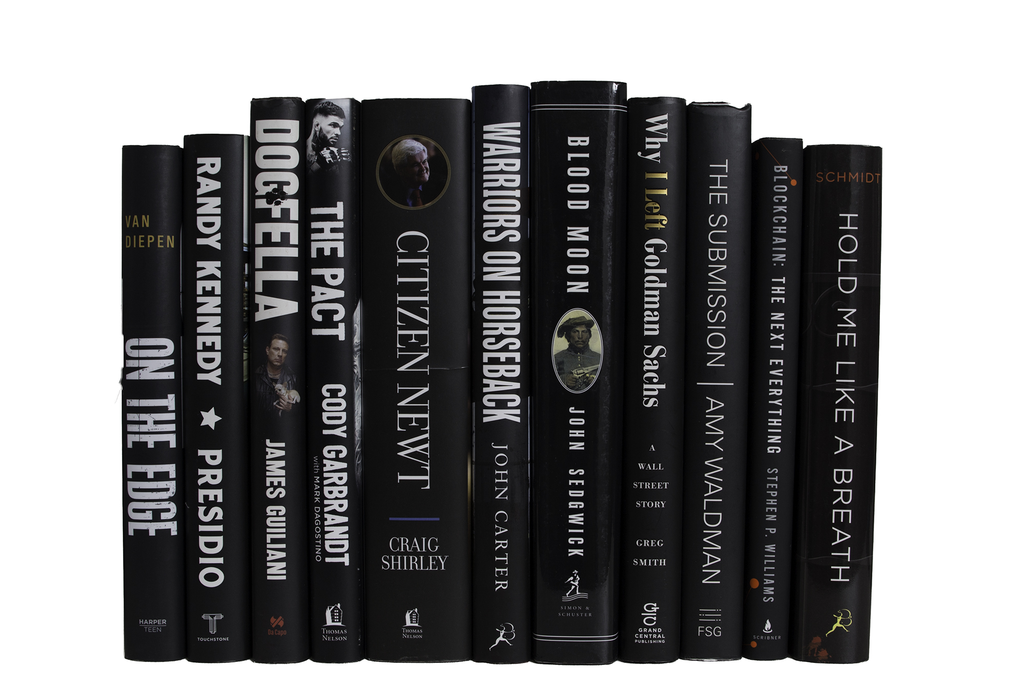 1-Foot Decorative Book Bundle, Black Tie 2 1-Foot Decorative Book Bundle, Black Tie