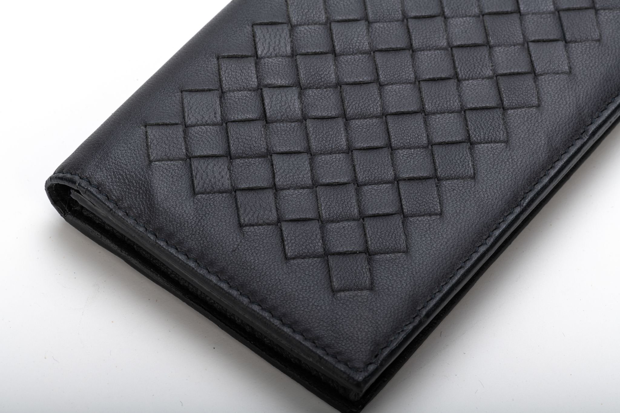 Bottega Intrecciato Gray Wallet Unisex 7 Bottega Intrecciato Gray Wallet Unisex
