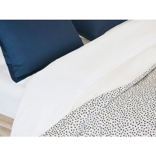 Hugo Speckled Duvet Cover, Indigo 2 Hugo Speckled Duvet Cover, Indigo