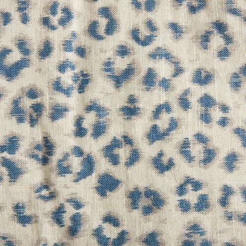 Carrie Leopard Duvet Cover, Blue 2 Carrie Leopard Duvet Cover, Blue