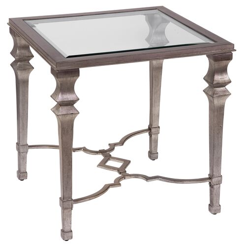 Hastings Square End Table, Burnished Bronze 1 Hastings Square End Table, Burnished Bronze
