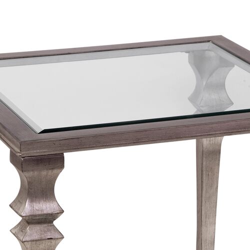 Hastings Square End Table, Burnished Bronze 2 Hastings Square End Table, Burnished Bronze
