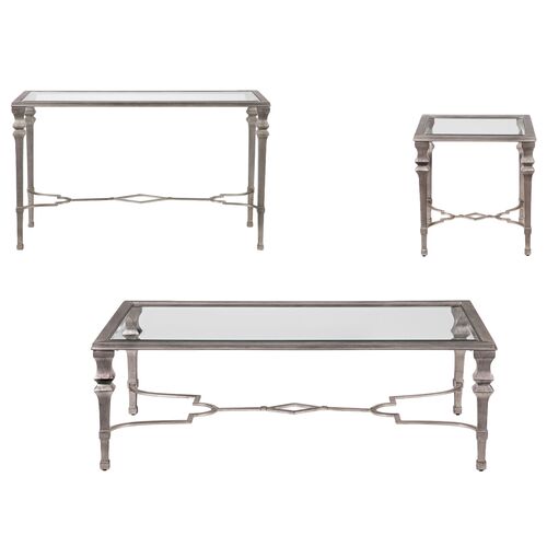 Hastings Square End Table, Burnished Bronze 4 Hastings Square End Table, Burnished Bronze