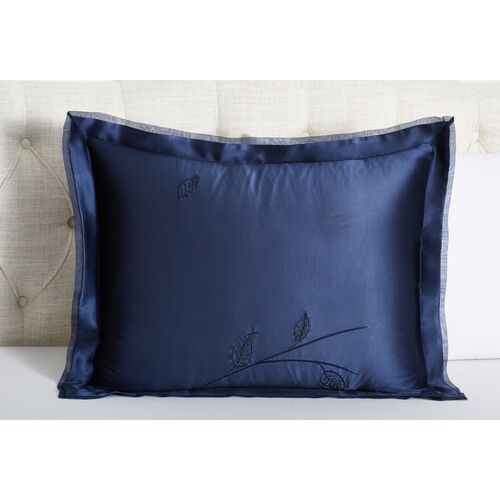 Leaf Shams, Indigo