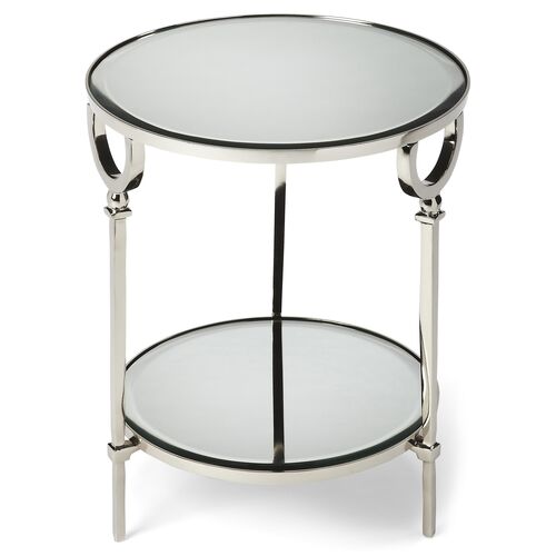 Isabelle Side Table, Silver 1 Isabelle Side Table, Silver
