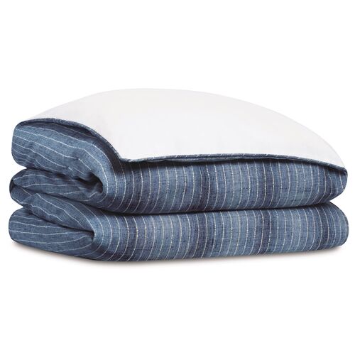 Kasama Denim Duvet Cover, Blue