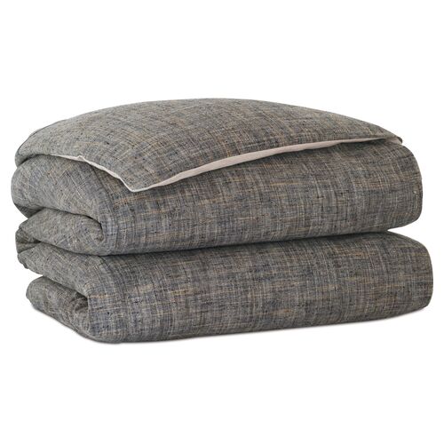 Trillium Duvet Cover and Comforter, Charcoal