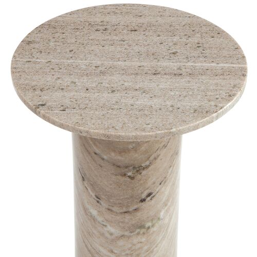 Dorian Accent Table, Gray Marble 2 Dorian Accent Table, Gray Marble