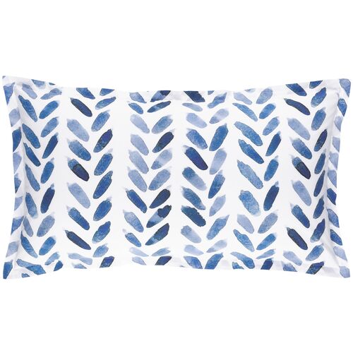 Blue Brush Sham, Blue 2 Blue Brush Sham, Blue