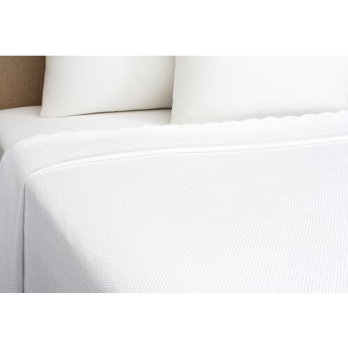 Isabel Coverlet, White 1 Isabel Coverlet, White