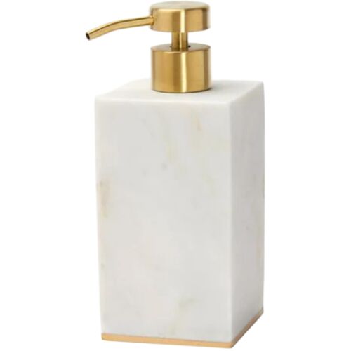 Pietra Soap Dispenser, Marble 1 Pietra Soap Dispenser, Marble