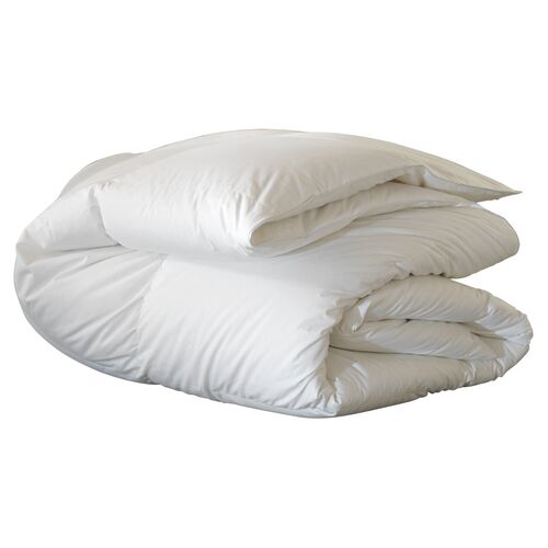 Loure Medium-Weight Comforter, White