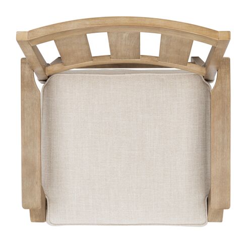 S/2 Paxton Outdoor Counter Stools, Natural/White 5 S/2 Paxton Outdoor Counter Stools, Natural/White