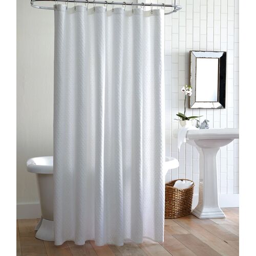 Alyssa Matelasse Shower Curtain 1 Alyssa Matelasse Shower Curtain