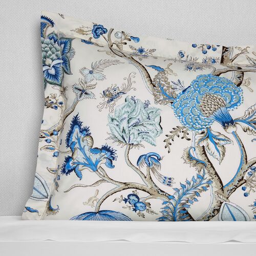 SFERRA x ScalamandrÂ¨Â¦ Pondicherry Sham, Sea