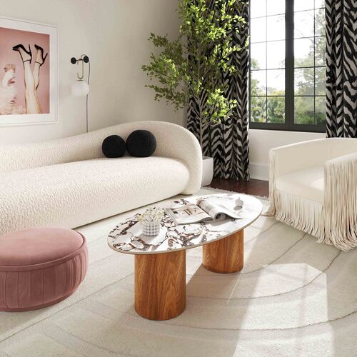 Jules Ceramic Oval Coffee Table 6 Jules Ceramic Oval Coffee Table