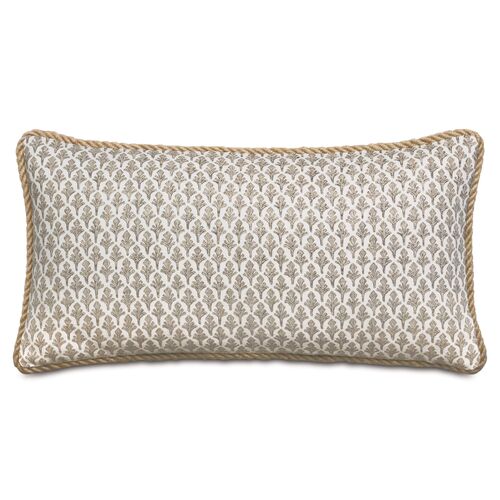 Weatherby Bolster Pillow, Taupe