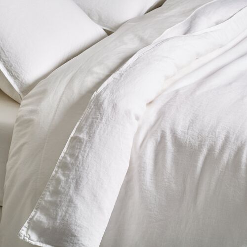 Parker Duvet Set, White