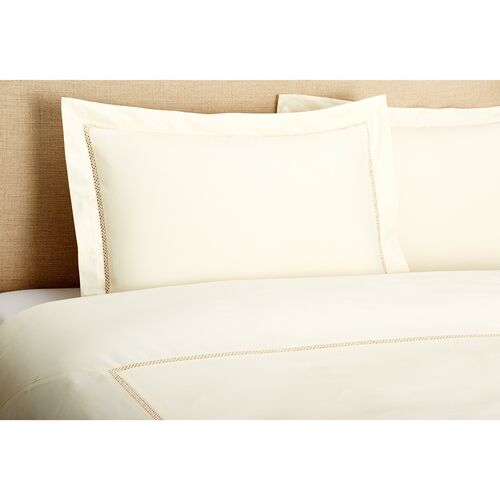 Emily Mini Duvet Set, Champagne