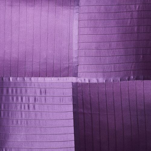 French Pleat Silk Euro Pillow Sham, Iris 2 French Pleat Silk Euro Pillow Sham, Iris