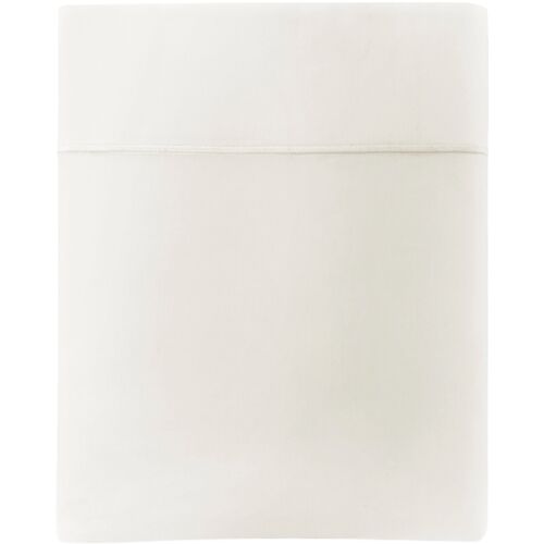 Boutique Percale Flat Sheet, Ivory 1 Boutique Percale Flat Sheet, Ivory
