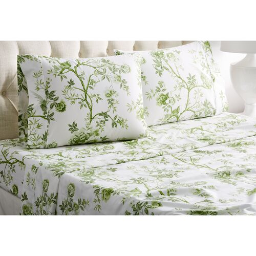 Josephine Sheet Set, Sage