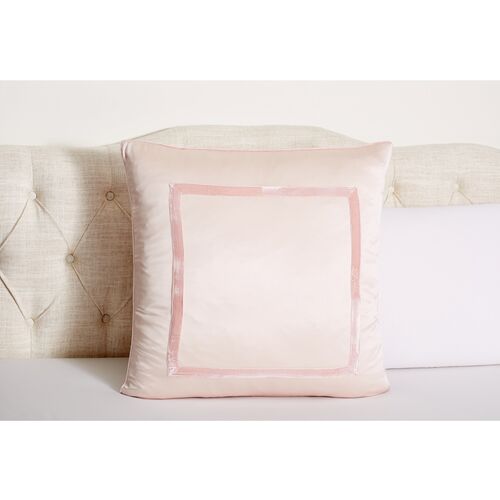 Velvet Euro Sham, Pink
