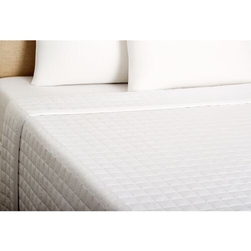 Sensation Coverlet, White