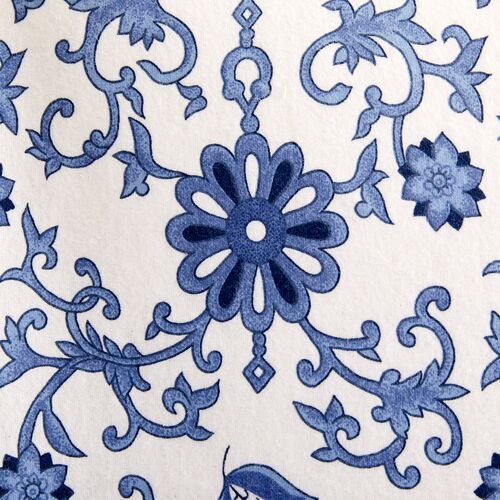 Paisley Flannel Sheet Set, Blue 2 Paisley Flannel Sheet Set, Blue