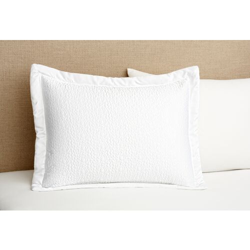 Vermicelli Sham, White