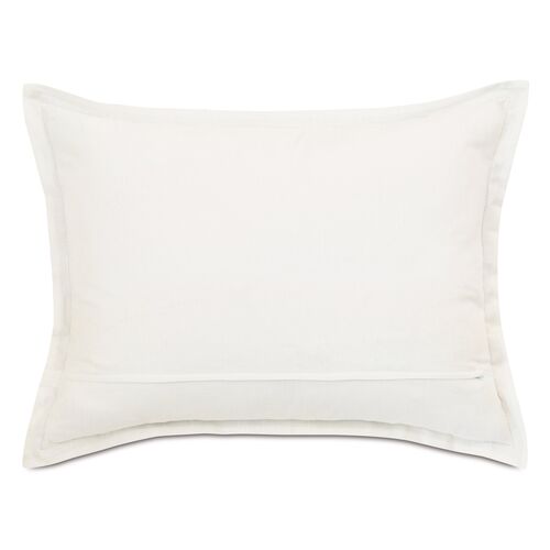 Breeze Linen Sham, Indigo 2 Breeze Linen Sham, Indigo