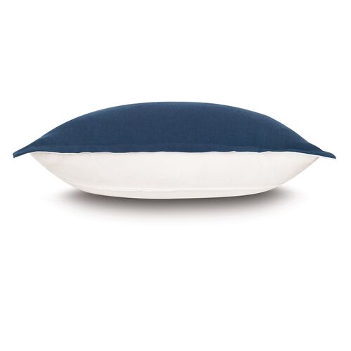 Breeze Linen Sham, Indigo 3 Breeze Linen Sham, Indigo