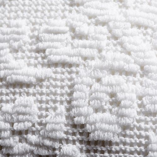 Medallion Sham, White 2 Medallion Sham, White