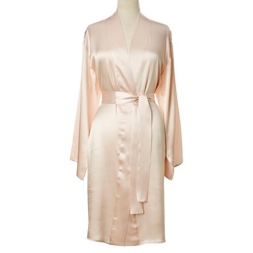 Single-Sided Short Robe, Cotton Candy