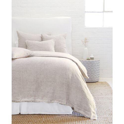 Logan Duvet Cover, Terracotta
