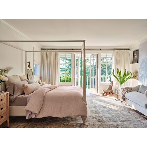 Logan Duvet Cover, Terracotta 2 Logan Duvet Cover, Terracotta