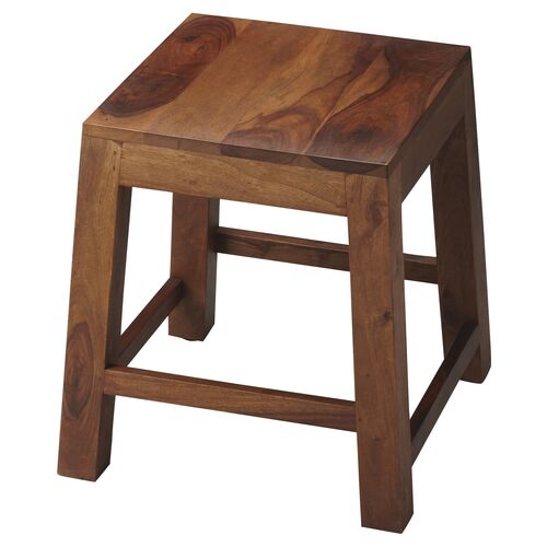 Walida Stool, Walnut 1 Walida Stool, Walnut