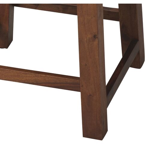 Walida Stool, Walnut 3 Walida Stool, Walnut