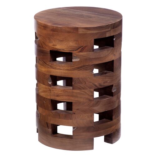 Indie Round Accent Table, Natural 1 Indie Round Accent Table, Natural
